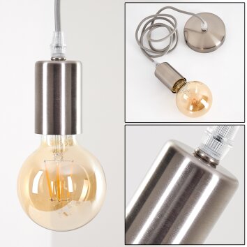 Cispus Pendant Light matt nickel, 1-light source