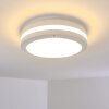 Wollongong outdoor ceiling light LED white, 1-light source