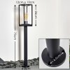 PALANGA Floor Lamp black, 1-light source