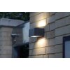 Outdoor Wall Light Lutec GEMINI LED anthracite, 1-light source