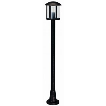Albert 4139 outdoor floor lamp black, silver, 1-light source