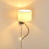 Wiby Wall Light LED matt nickel, 2-light sources