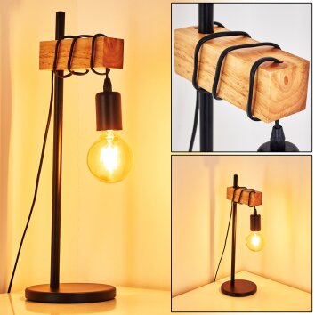 Barbengo Table lamp brown, black, 1-light source
