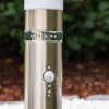 Avize outdoor pedestal light stainless steel, 1-light source, Motion sensor