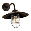 Eglo MELGOA Wall Light dark brown, copper, 1-light source