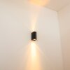 Boda Outdoor Wall Light black, 2-light sources