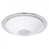 Eglo GIOLINA ceiling light LED chrome, Crystal optics, 1-light source