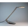 Tecnolumen Flad Table lamp LED grey, silver, 1-light source