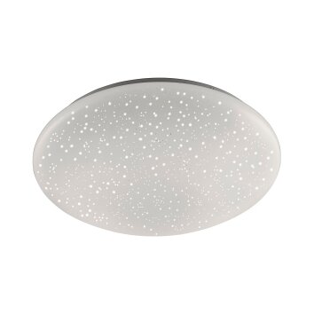Leuchten Direkt Skyler Ceiling Light LED white, 1-light source, Remote control, Colour changer