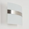 Avellino wall light chrome, brushed chrome, 1-light source