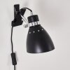 Stranderott Clamp-on Light chrome, black, 1-light source