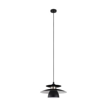 EGLO BRENDA Pendant Light matt nickel, black, 1-light source