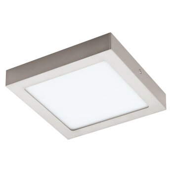 Eglo FUEVA-C ceiling light LED matt nickel, 1-light source, Colour changer