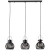 Brilliant SAMBO Pendant Light black, 3-light sources