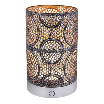 Globo TIMARZ Table Lamp LED black, 1-light source