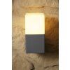 Trio HUDSON outdoor wall light stainless steel, 1-light source