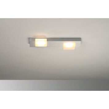 Bopp Lamina Ceiling Light LED aluminium, 2-light sources