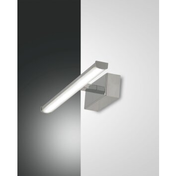 Fabas Luce NALA Wall Light LED chrome, 1-light source