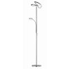 Trio-Leuchten Split Floor Lamp LED matt nickel, 1-light source