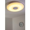 Trio Tokyo ceiling light LED chrome, 1-light source, Remote control