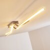 JAMJO ceiling light LED matt nickel, 1-light source