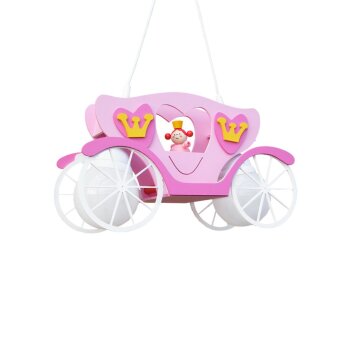 Elobra LEIA Pendant Light pink, 2-light sources