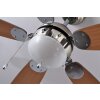 Globo AZURA fan matt nickel, 1-light source