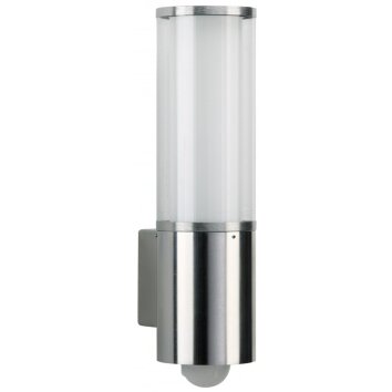 Albert 322 outdoor wall light stainless steel, 1-light source, Motion sensor