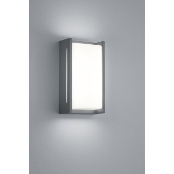 Trio INDUS Wall Light LED anthracite, 1-light source