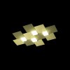 Grossmann CREO Ceiling Light LED brass, 4-light sources