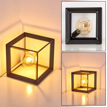 TRARYD Table Lamp black, 1-light source