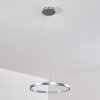Canisteo Pendant Light LED silver, 1-light source