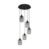 Eglo WRINGTON Pendant Light black, 5-light sources