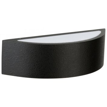 Albert 6322 outdoor wall light LED black, 2-light sources