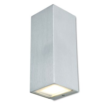 Lutec LUCA Outdoor Wall Light LED stainless steel, 1-light source