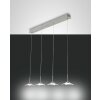 Fabas Luce DESUS Pendant Light LED matt nickel, 4-light sources