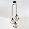 KUNIR Pendant Light black, 3-light sources