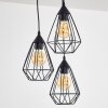 KUNIR Pendant Light black, 3-light sources