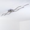 Grant ceiling light LED stainless steel, 3-light sources