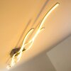 Grant ceiling light LED stainless steel, 3-light sources