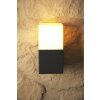 Trio HUDSON outdoor wall lamp black, 1-light source