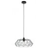 Eglo CARLTON 2 pendant light black, 1-light source