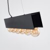 Fria Pendant Light black, 6-light sources