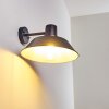 MALOJA Outdoor Wall Light black, 1-light source