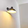 MALOJA Outdoor Wall Light black, 1-light source