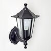 VALTIMO outdoor wall light black, 1-light source