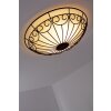 Eglo COLTI wall and ceiling light brown, dark brown, rust-coloured, white, 2-light sources
