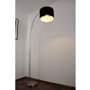 Trio 4611 floor lamp stainless steel, matt nickel, 1-light source