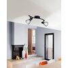 EGLO CAROVIGNO ceiling spotlight black, 2-light sources