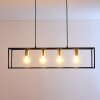 IBUSUKI Pendant Light gold, brass, black, 4-light sources